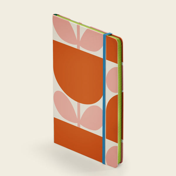 Medium Notebook - Block Tulip