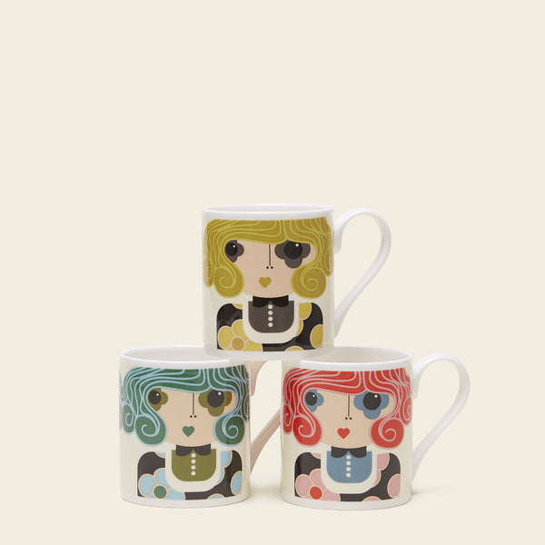 Mug Set of 3 - Dee Dee