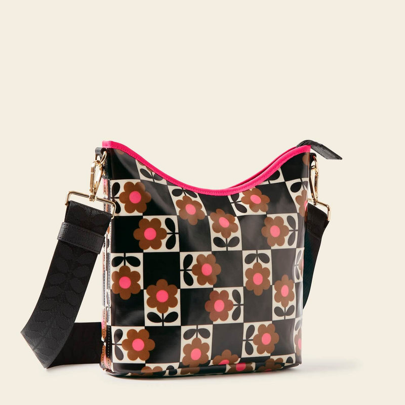 Cross Carry Crossbody - Flower Pot Chestnut