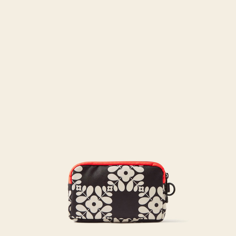 Iota Phone Case in Lattice Flower Tile Onyx by Orla Kiely