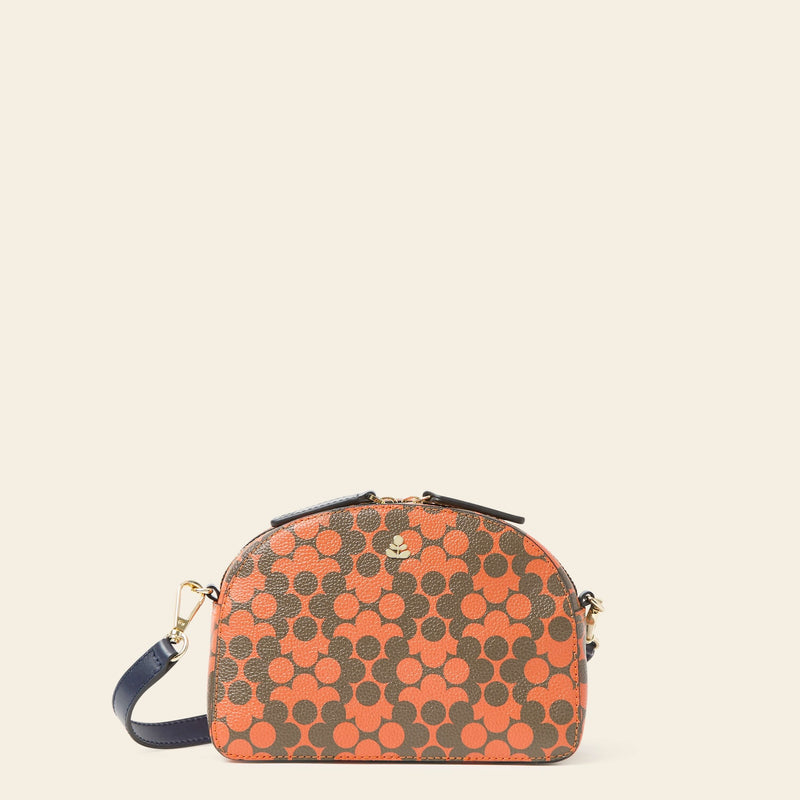 Babaluna Crossbody - Tomato Puzzle Flower