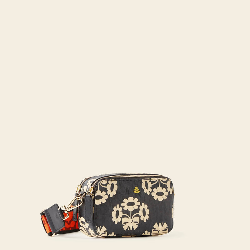 Duo Crossbody - Posey Flower Midnight