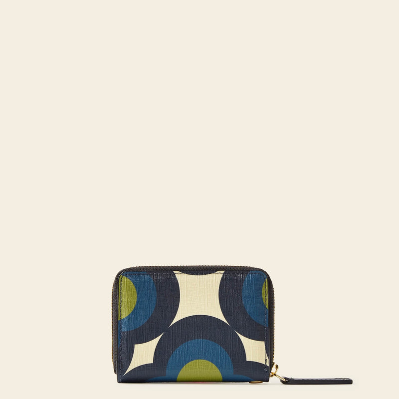 Remember Me Purse in Radial Flower Rockpool pattern by Orla Kiely