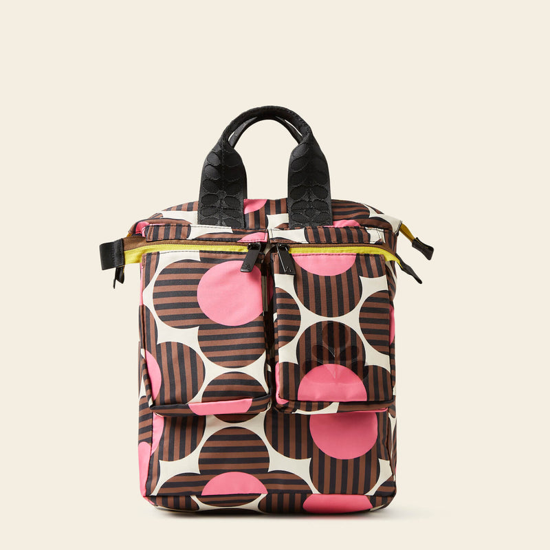 Axis Medium Backpack - Striped Flower Azalea