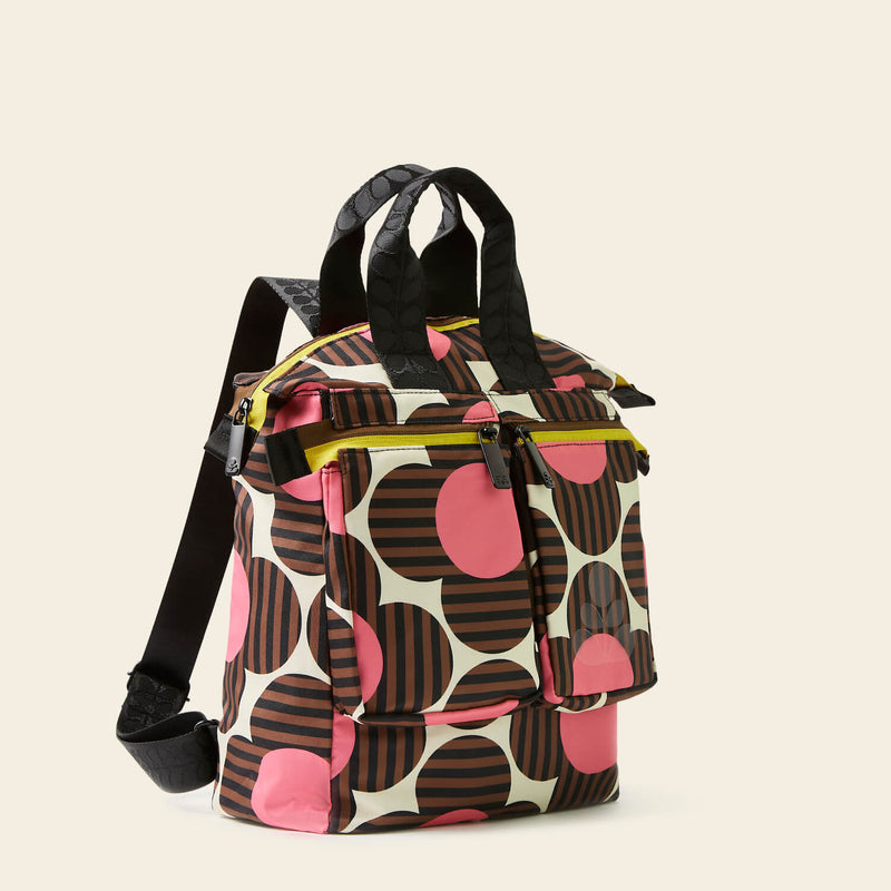 Axis Medium Backpack - Striped Flower Azalea