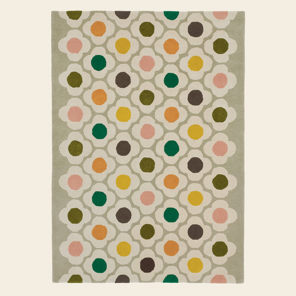 Spot Flower Multi Rug