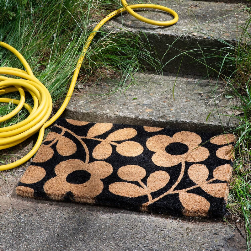 Stem Sprig Jet Doormat