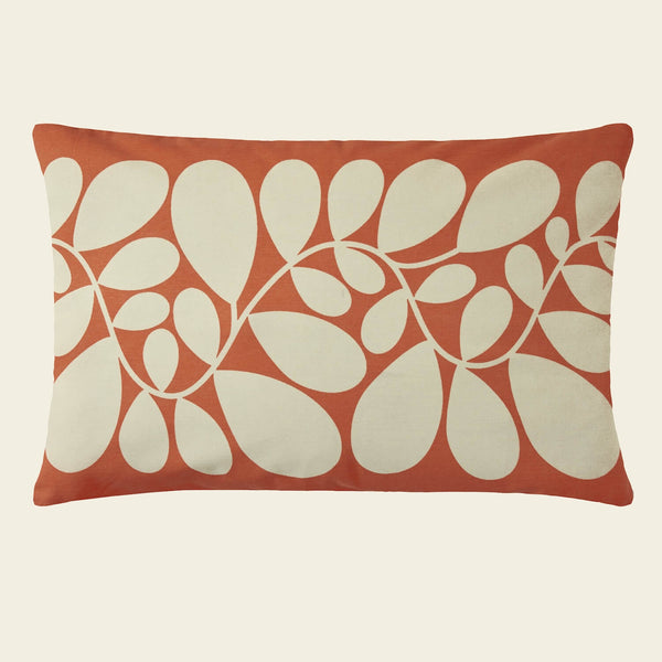 Sycamore Stripe Cushion Tomato / Pink