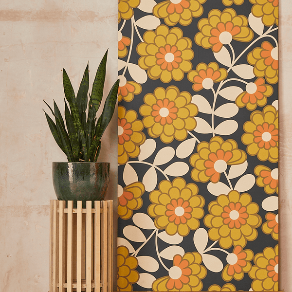 Dahlia Wallpaper - 70cm x 10m